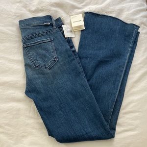 NWT MOTHER “Weekender Fray”